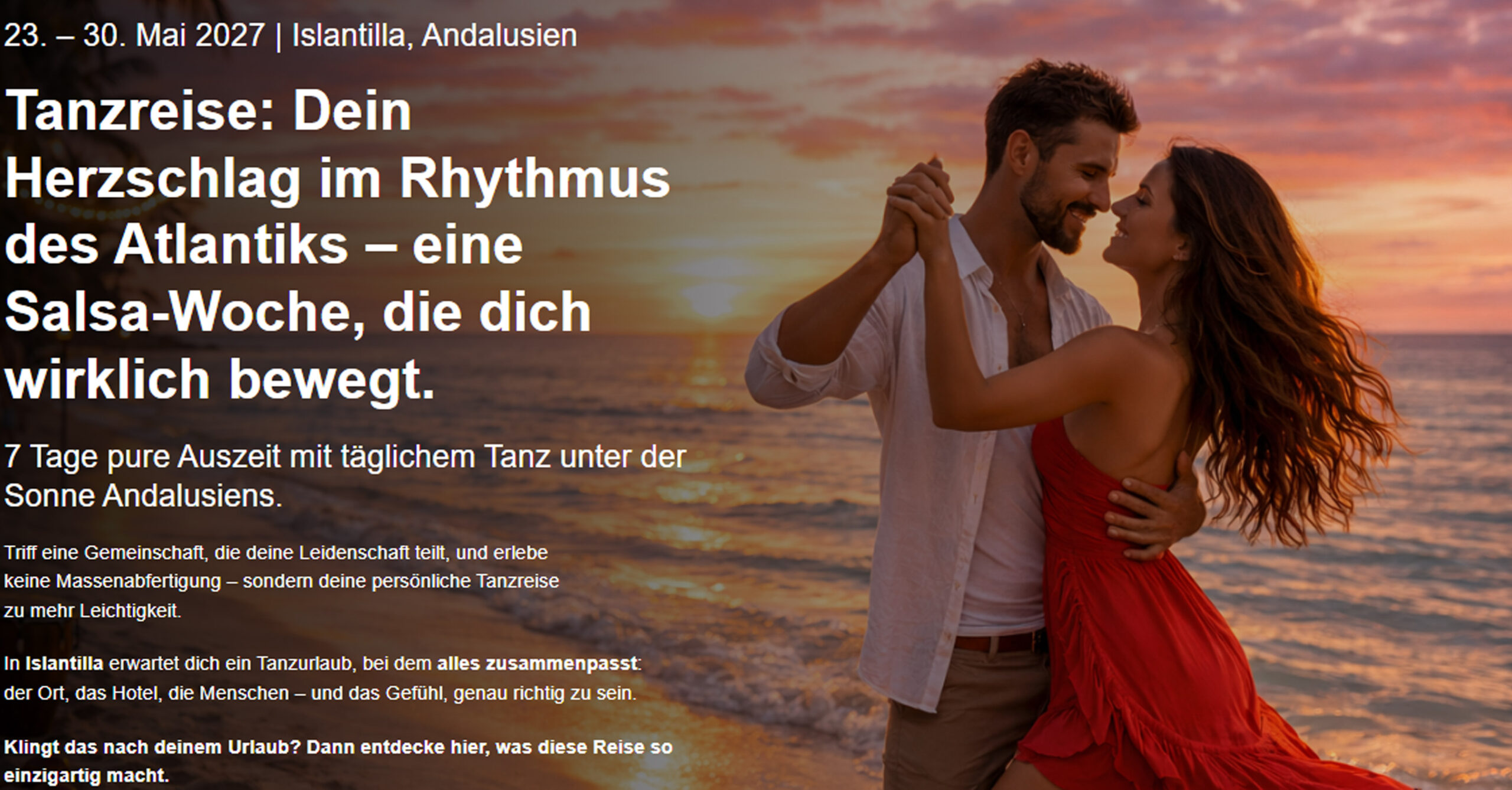 Tanzreise nach Spanien mit Cumbancha Tanzschule